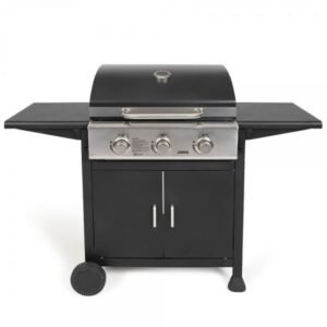 BARBECUE A GAZ LIVOO DOC279 3 BRULEURS - NOIR