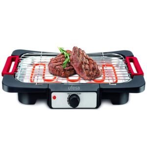 BARBECUE GRILL ÉLECTRIQUE UFESA BB6020 2000W - NOIR