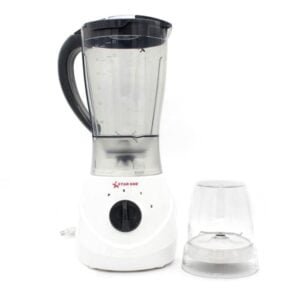 BLENDER 2EN1 STARONE ST-600 1.5L AVEC MOULIN - BLANC