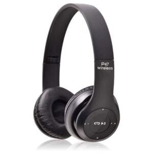 CASQUE STÉRÉO SANS FIL P47 BLUETOOTH - NOIR