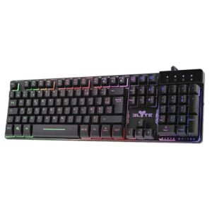 CLAVIER GAMER SEMI-MÉCANIQUE ELYTE KY-100 ANTI-GHOSTING - NOIR