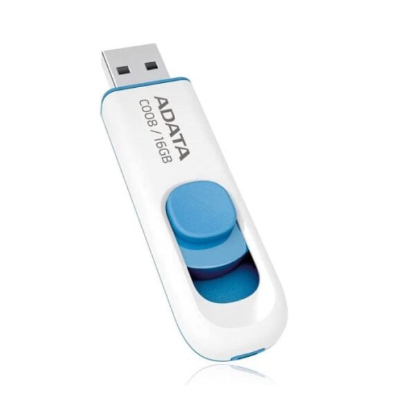 CLÉ USB ADATA C008 16GO USB 2.0 - BLANC & BLEU