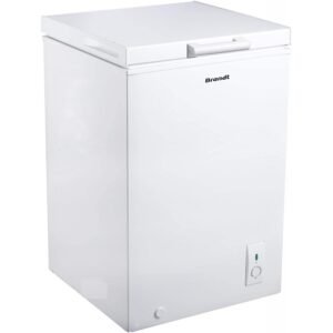 Congélateur Horizontal BRANDT, 120 Litres, Blanc, BFK615MSW