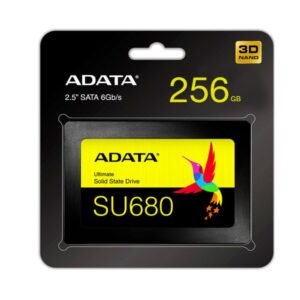 DISQUE DUR INTERNE ADATA SU680 256GO SSD 2.5'' SATAIII (AULT-SU680-256GR)