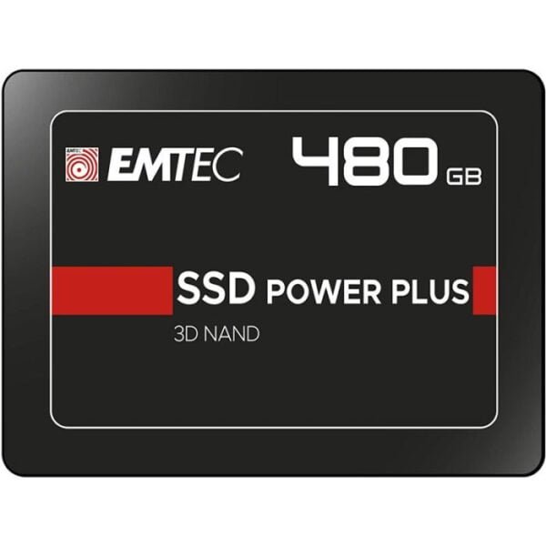 DISQUE DUR INTERNE EMTEC X150 480GO SSD (ECSSD480GX150)