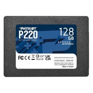 DISQUE DUR INTERNE PATRIOT P220 128GO SSD SATA III 2.5''