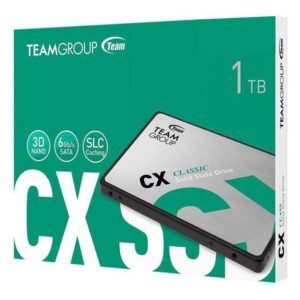 DISQUE DUR INTERNE TEAM GROUP CX2 1T 2.5" SATA III (T253X6001T0C101)