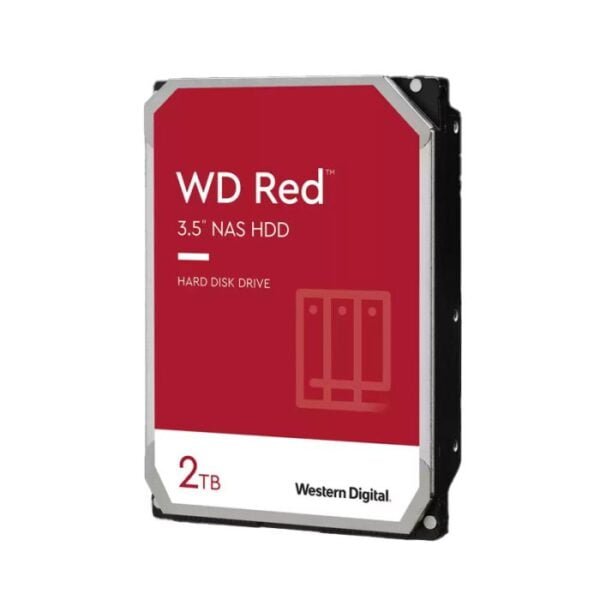 DISQUE DUR INTERNE WESTERN DIGITAL WD RED NAS 2TO 3.5"