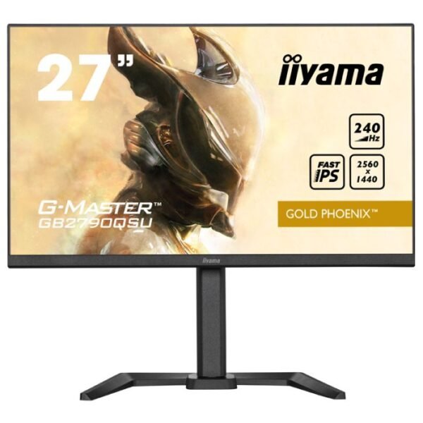 ECRAN GAMING IIYAMA G-MASTER GB2790QSU-B5 27'' WQHD FAST IPS 240 HZ