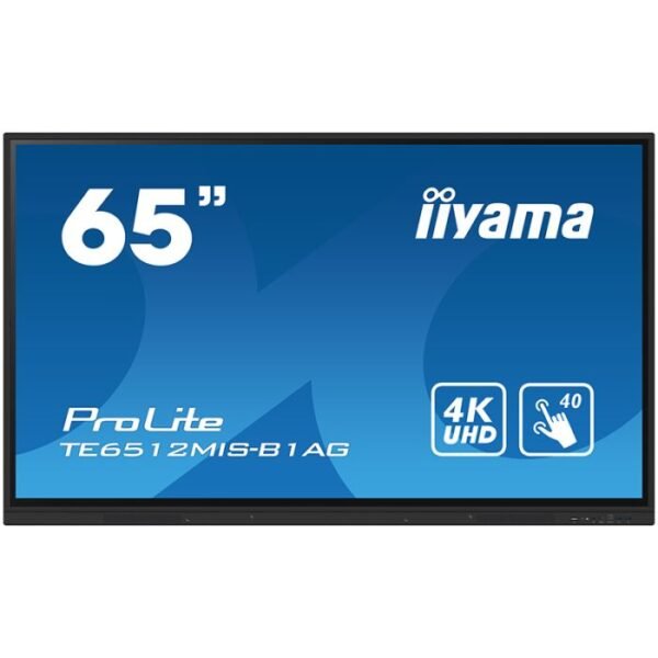 ECRAN TACTILE IIYAMA PROLITE TE6512MIS-B1AG 65'' 4K UHD IPS 60HZ