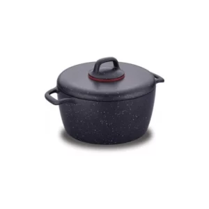 Faitout, Marmite KORKMAZ, 20x10 cm, 3 litres, A1351, Noir