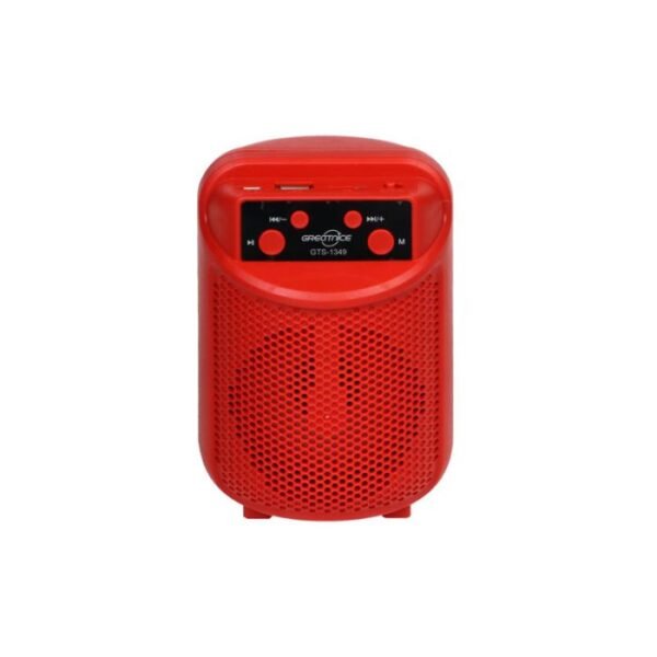 HAUT PARLEUR SANS FIL GTS-1349 BLUETOOTH - ROUGE