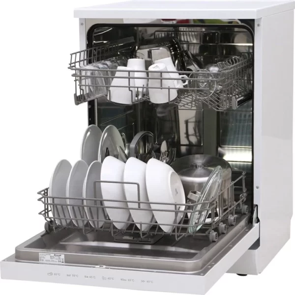 Lave vaisselle, Brandt, 13 couverts, Blanc, avec afficheur, LVC137W