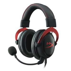 MICRO CASQUE GAMER HYPERX CLOUD II - NOIR & ROUGE