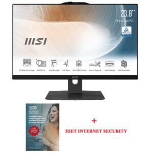 PC DE BUREAU ALL IN ONE MSI MODERN AM242P 11M I5 11È GÉN 8G 512GO SSD