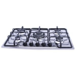 PLAQUE DE CUISSON DUNYA 5 FEUX INOX (M7-50WBD)