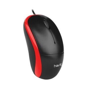 SOURIS OPTIQUE USB HAVIT MS851- NOIR&ROUGE