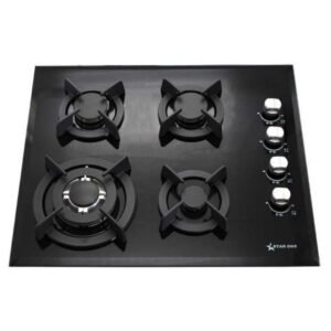 TABLE DE CUISSON STARONE ST-G624 4 FEUX - NOIR