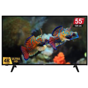 TÉLÉVISEUR NEW STAR 553 55" UHD 4K ANDROID SMART AVEC RÉCEPTEUR INTÉGRÉ NOIR