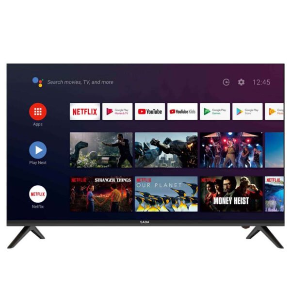 TV LED SABA 55" 4K SMART AVEC RÉCEPTEUR INTÉGRÉ NOIR